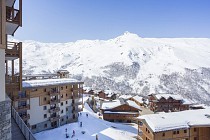 Le Coeur des Loges - uitzicht vanaf het balkon